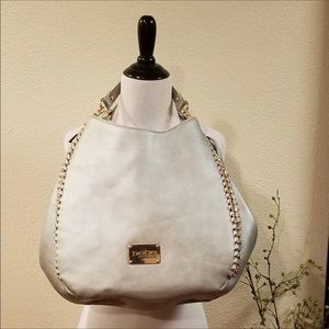 Bebe gold metallic bag